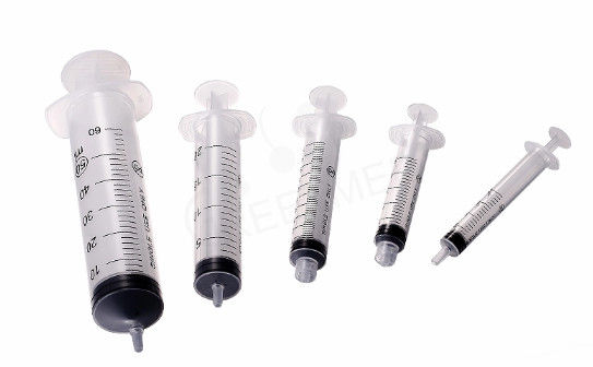 5ml Disposable Plastic Syringe , PP Plastic Medicine Syringe