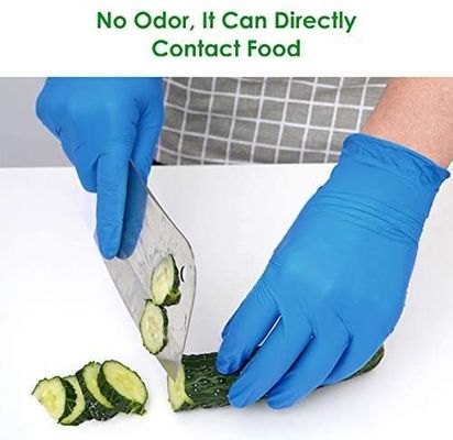 Nitrile Coated Gloves  Examination Nitrile Gloves Powder Free High Tensile Strength Multi Purpose No Chemical Residue
