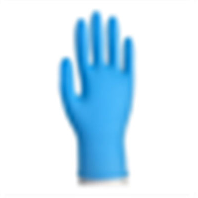 blue 3 mil Powder Free non sterile Disposable Nitrile examination Gloves