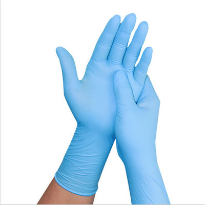 blue 3 mil Powder Free non sterile Disposable Nitrile examination Gloves