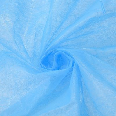 Elastic Cuffs Disposable Non Woven Isolation Gown