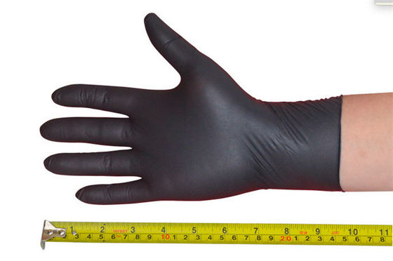 Anti Virus Disposable Medical Nitrile Gloves , Dentist Non Sterile Nitrile Examination Gloves