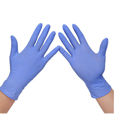 100-Packs Disposable Gloves,Nitrile Gloves,Cleaning Gloves with EN455, EN374, FDA