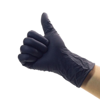 Wholesale Blue Powder Free Non-Medical Nitrile Gloves With High Quality Disposable NItrile gloves
