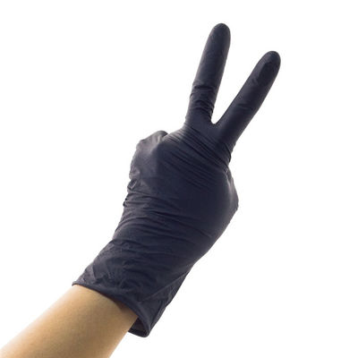 Wholesale Blue Powder Free Non-Medical Nitrile Gloves With High Quality Disposable NItrile gloves