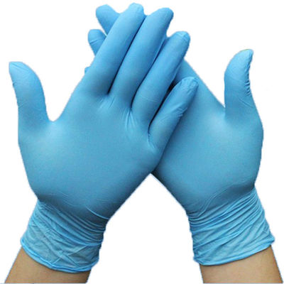 Nitrile Gloves Food Grade Powder Free Examination Certificate Non Medical En455 Non Sterile Powder_Free_Nitrile_Gloves