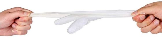 Dust Free Disposable Medical PVC Gloves , Latex Free Powder Free Vinyl Gloves