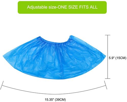 FDA Non Slip Disposable Shoe Covers , Disposable Waterproof Shoe Covers