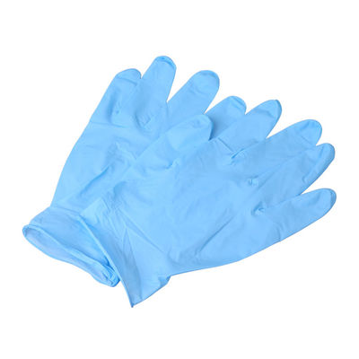 Medical Surgical Disposable Nitrile Gloves Anti Bacterial Powder Free