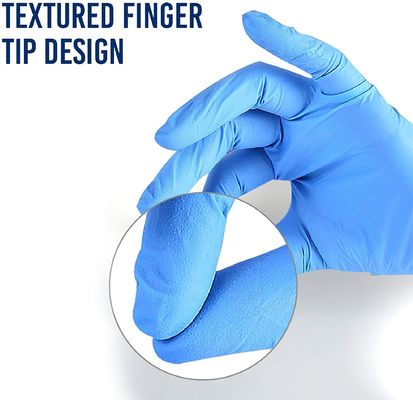 Medical Surgical Disposable Nitrile Gloves Anti Bacterial Powder Free