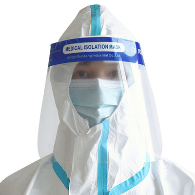 Head Mounted Disposable Medical Face Shield For Dental Hygienist