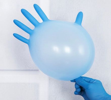 Chemical Resistant Disposable Nitrile Gloves ASTM D6319 Powder Free