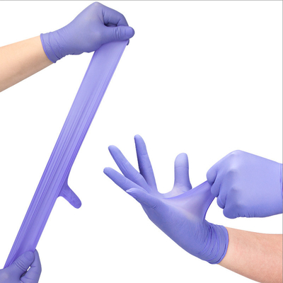 Disposable Powder Free Nitrile Exam Gloves ODM With Touch Screen