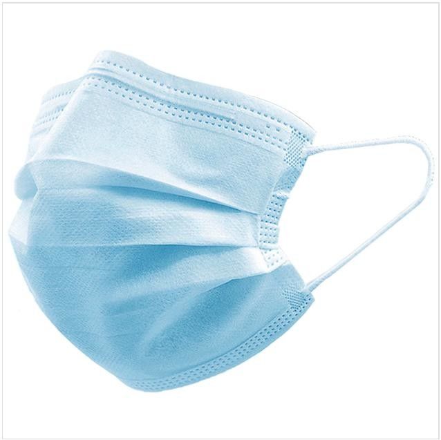 Hospital Disposable Non Woven Face Mask Earloop 3 Ply