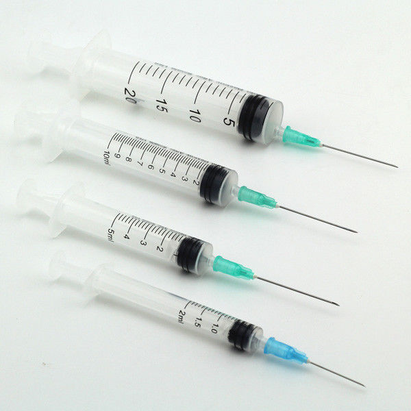 Pyrogen Free Disposable Plastic Syringe , Large Plastic Syringe 500ml