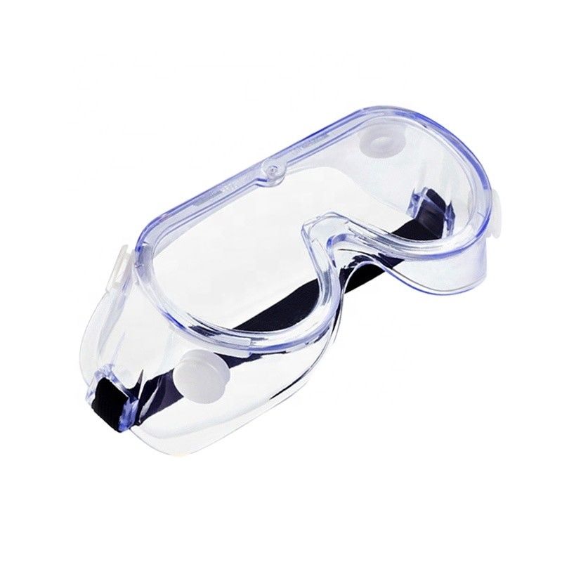 PC Lens PVC Frame EN166 Medical Protective Goggles